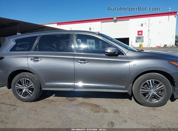 5N1DL0MN5HC551786 2017 INFINITI QX60 Gray 360 interior view
