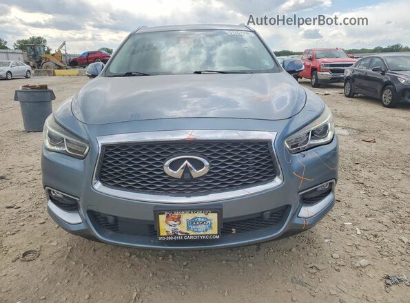 5N1DL0MN5HC556504 2017 INFINITI QX60 Silver წინა ხედი