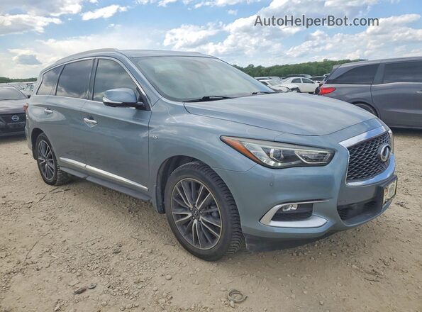 5N1DL0MN5HC556504 2017 INFINITI QX60 Silver წინა მარჯვენა
