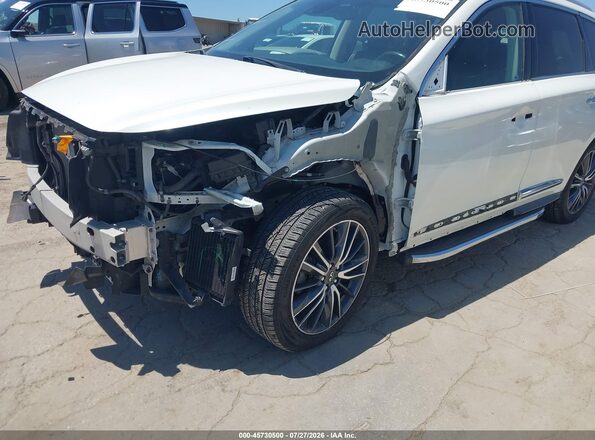 5N1DL0MN5JC502979 2018 INFINITI QX60 White Դիմացի տեսք
