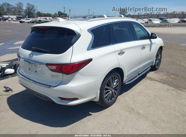 5N1DL0MN5JC502979 2018 INFINITI QX60 White Հետևի աջ
