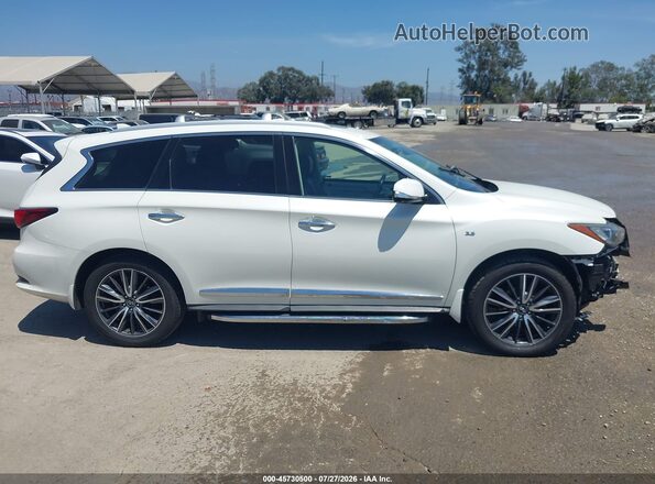5N1DL0MN5JC502979 2018 INFINITI QX60 White Սալոնի 360 աստիճան տեսք