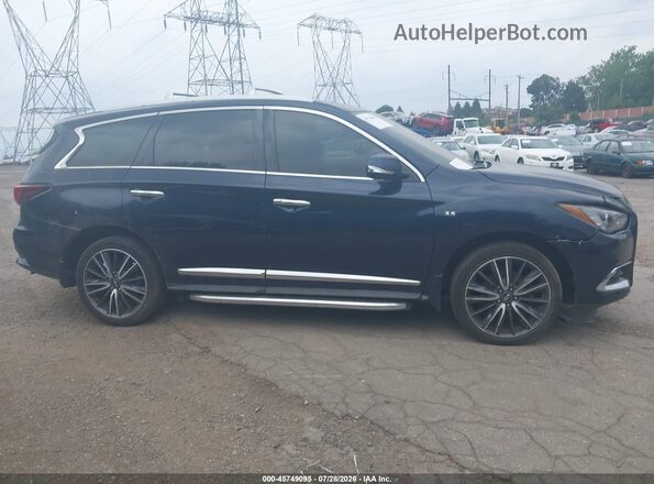5N1DL0MN5JC522536 2018 INFINITI QX60 Синий Панорамный вид салона 360°