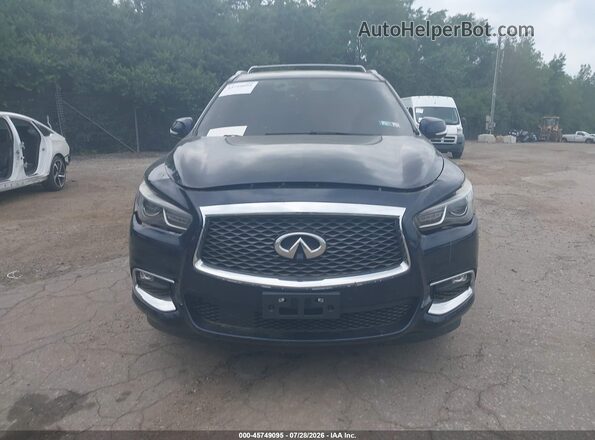 5N1DL0MN5JC522536 2018 INFINITI QX60 Синий Вид задней части салона