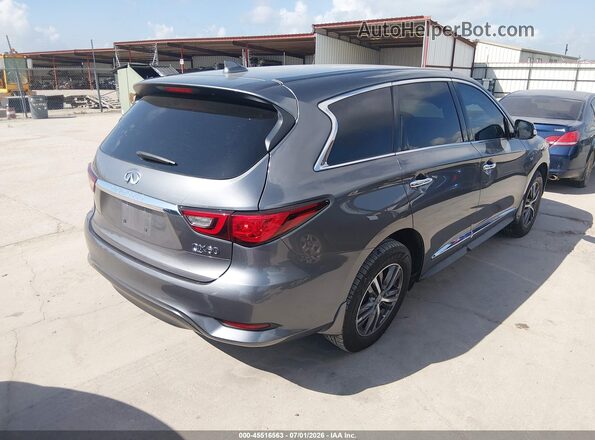 5N1DL0MN5JC531026 2018 INFINITI QX60 Серый Задняя правая четверть