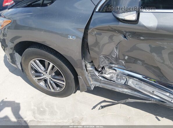 5N1DL0MN5JC531026 2018 INFINITI QX60 Серый Вид спереди