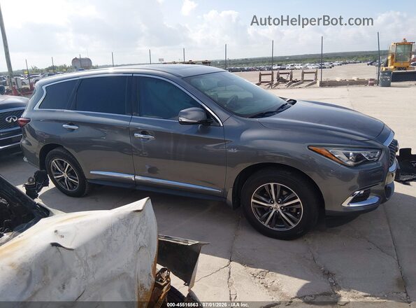 5N1DL0MN5JC531026 2018 INFINITI QX60 Серый Вид задней части салона