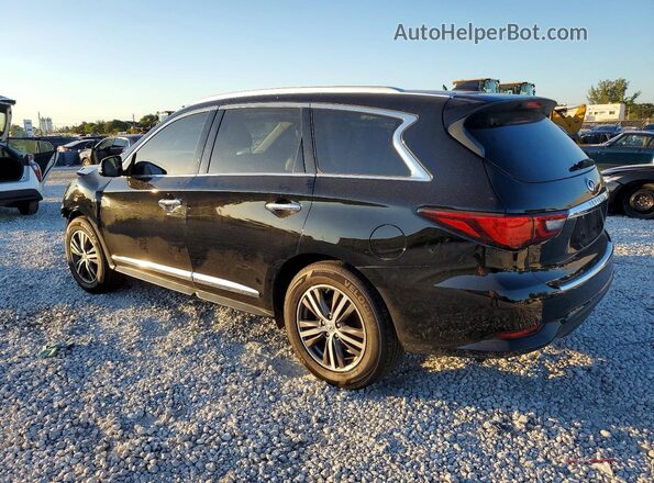 5N1DL0MN5KC523879 2019 INFINITI QX60 Black Tył lewy
