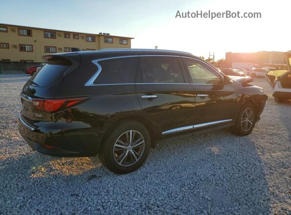 5N1DL0MN5KC523879 2019 INFINITI QX60 Black Tył prawy