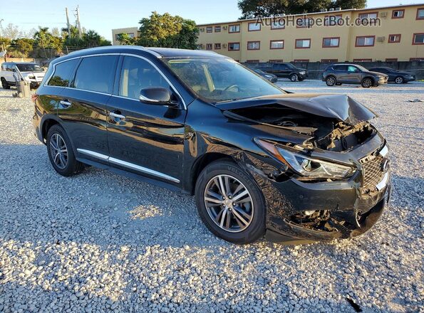 5N1DL0MN5KC523879 2019 INFINITI QX60 Black Przód prawy