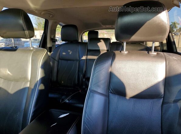 5N1DL0MN5KC523879 2019 INFINITI QX60 Black Widok tylnych siedzeń
