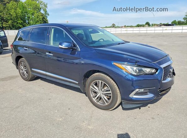 5N1DL0MN5KC566313 2019 INFINITI QX60 Black წინა მარჯვენა
