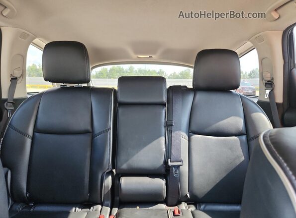 5N1DL0MN5LC501799 2020 INFINITI QX60 Black Հետևի նստատեղերի տեսք