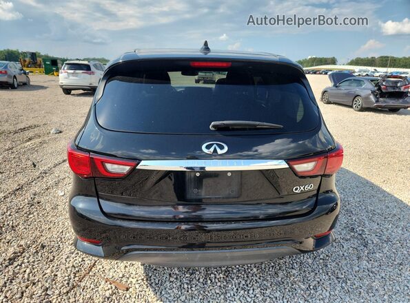 5N1DL0MN5LC501799 2020 INFINITI QX60 Black Հետևի տեսք