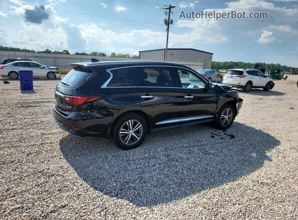 5N1DL0MN5LC501799 2020 INFINITI QX60 Black Հետևի աջ