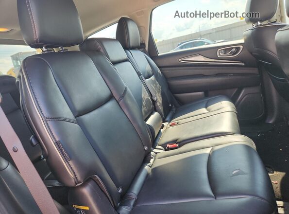 5N1DL0MN5LC501799 2020 INFINITI QX60 Black Սալոնի հետևի տեսք