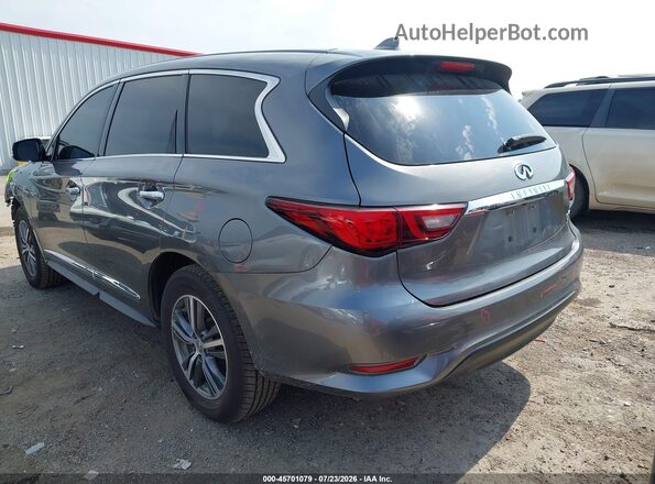 5N1DL0MN5LC532230 2020 INFINITI QX60 Gray Trasero izquierdo