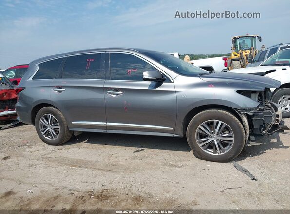 5N1DL0MN5LC532230 2020 INFINITI QX60 Gray Vista interior trasera