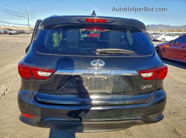 5N1DL0MN5LC537380 2020 INFINITI QX60 Black Rear view