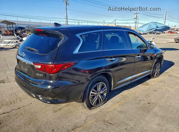 5N1DL0MN5LC537380 2020 INFINITI QX60 Black Rear right