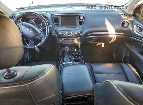 5N1DL0MN5LC537380 2020 INFINITI QX60 Black Dashboard view