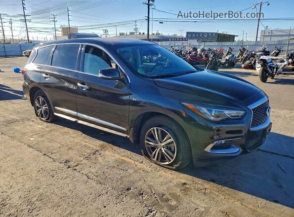 5N1DL0MN5LC537380 2020 INFINITI QX60 Black Front right