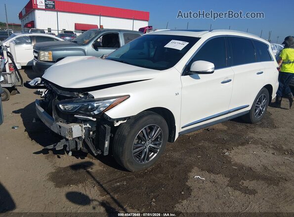 5N1DL0MN6HC513788 2017 INFINITI QX60 White Передня ліва чверть