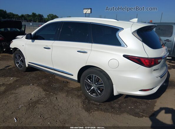 5N1DL0MN6HC513788 2017 INFINITI QX60 White Задня ліва чверть