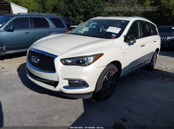 5N1DL0MN6HC553711 2017 INFINITI QX60 White Front left