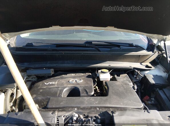 5N1DL0MN6HC553711 2017 INFINITI QX60 White Rear view