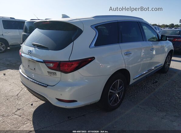 5N1DL0MN6HC553711 2017 INFINITI QX60 White Rear right