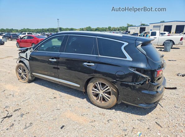 5N1DL0MN6HC558472 2017 INFINITI QX60 Black Задня ліва чверть