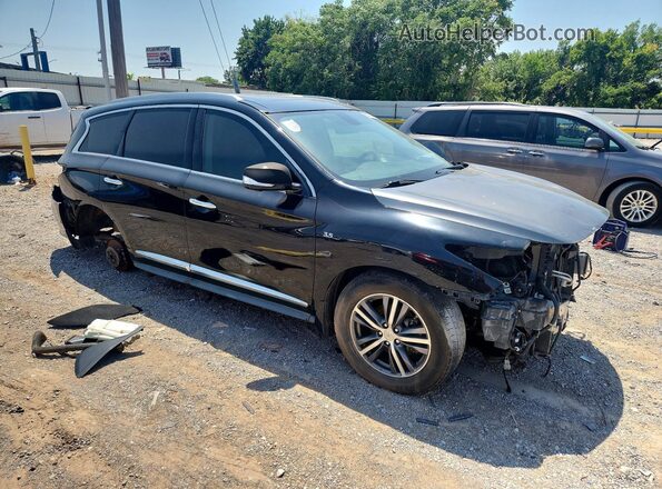 5N1DL0MN6HC558472 2017 INFINITI QX60 Black Передня права чверть