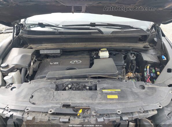 5N1DL0MN6HC559301 2017 INFINITI QX60 Gray Հետևի տեսք