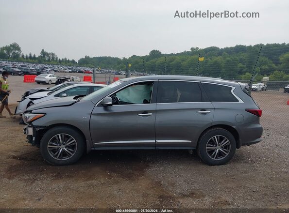 5N1DL0MN6HC559301 2017 INFINITI QX60 Gray Սալոնի 360 աստիճան տեսք