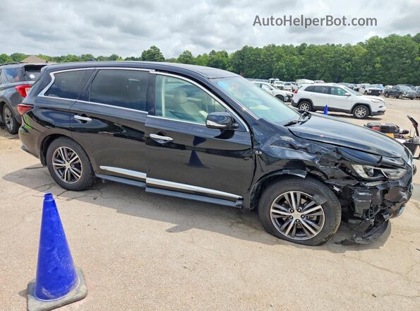 5N1DL0MN6JC502117 2018 INFINITI QX60 Black Առջևի աջ
