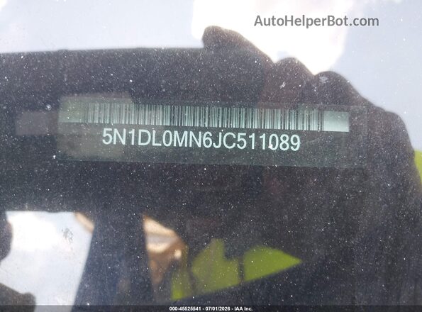 5N1DL0MN6JC511089 2018 INFINITI QX60 Black 