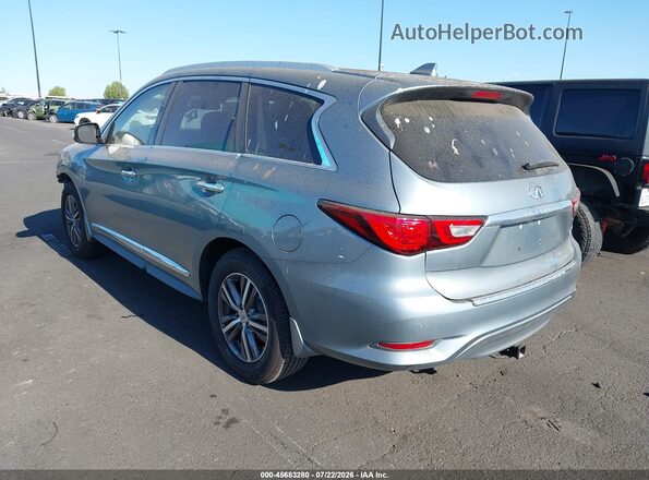 5N1DL0MN6JC516776 2018 INFINITI QX60 Dark Blue Tył lewy