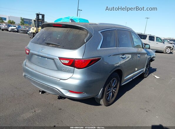 5N1DL0MN6JC516776 2018 INFINITI QX60 Dark Blue Tył prawy