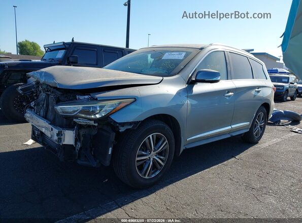 5N1DL0MN6JC516776 2018 INFINITI QX60 Dark Blue Przód lewy