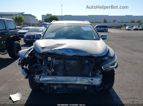 5N1DL0MN6JC516776 2018 INFINITI QX60 Dark Blue Widok wnętrza z tyłu