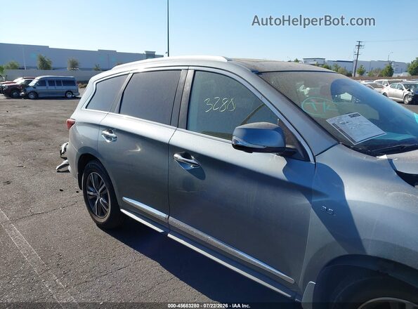 5N1DL0MN6JC516776 2018 INFINITI QX60 Dark Blue Widok wnętrza 360 stopni