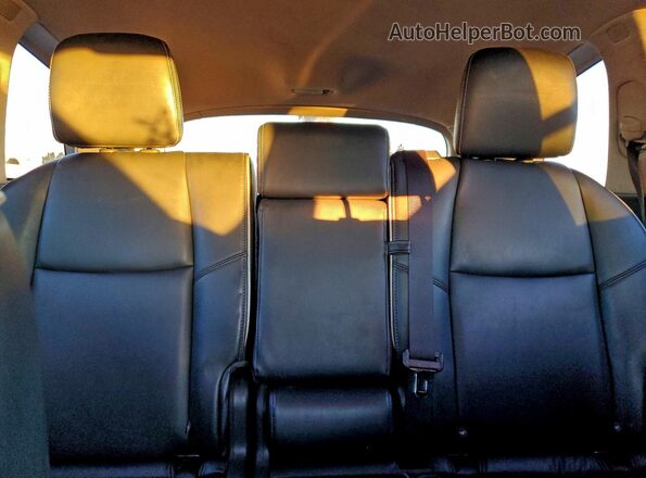 5N1DL0MN6KC533028 2019 INFINITI QX60 Black უკანა სავარძლების ხედი