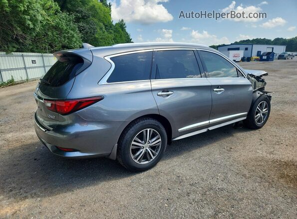 5N1DL0MN6LC517851 2020 INFINITI QX60 Серый Задняя правая четверть