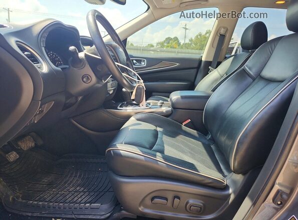5N1DL0MN6LC517851 2020 INFINITI QX60 Серый Вид салона спереди