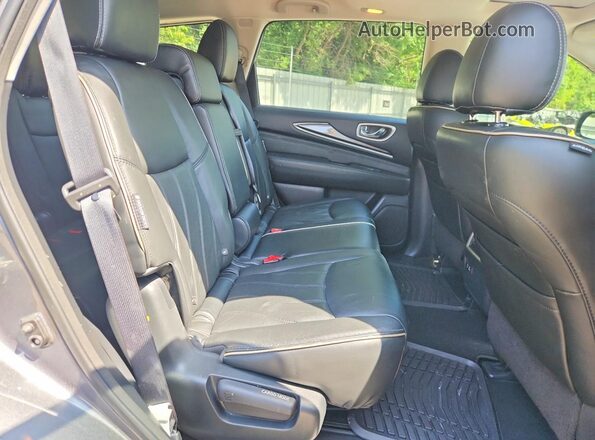 5N1DL0MN6LC517851 2020 INFINITI QX60 Серый Вид задней части салона