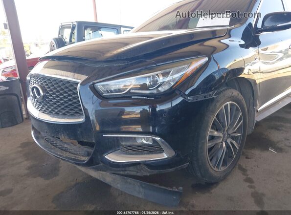 5N1DL0MN7HC504694 2017 INFINITI QX60 Black წინა ხედი