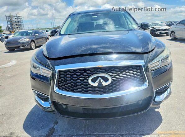 5N1DL0MN7HC508020 2018 INFINITI QX60 Black Vista frontal