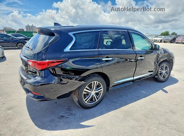 5N1DL0MN7HC508020 2018 INFINITI QX60 Black Trasero derecho