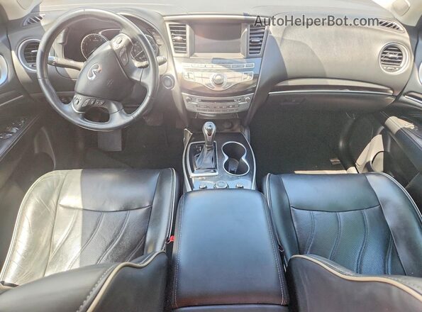 5N1DL0MN7HC508020 2018 INFINITI QX60 Black Vista del salpicadero